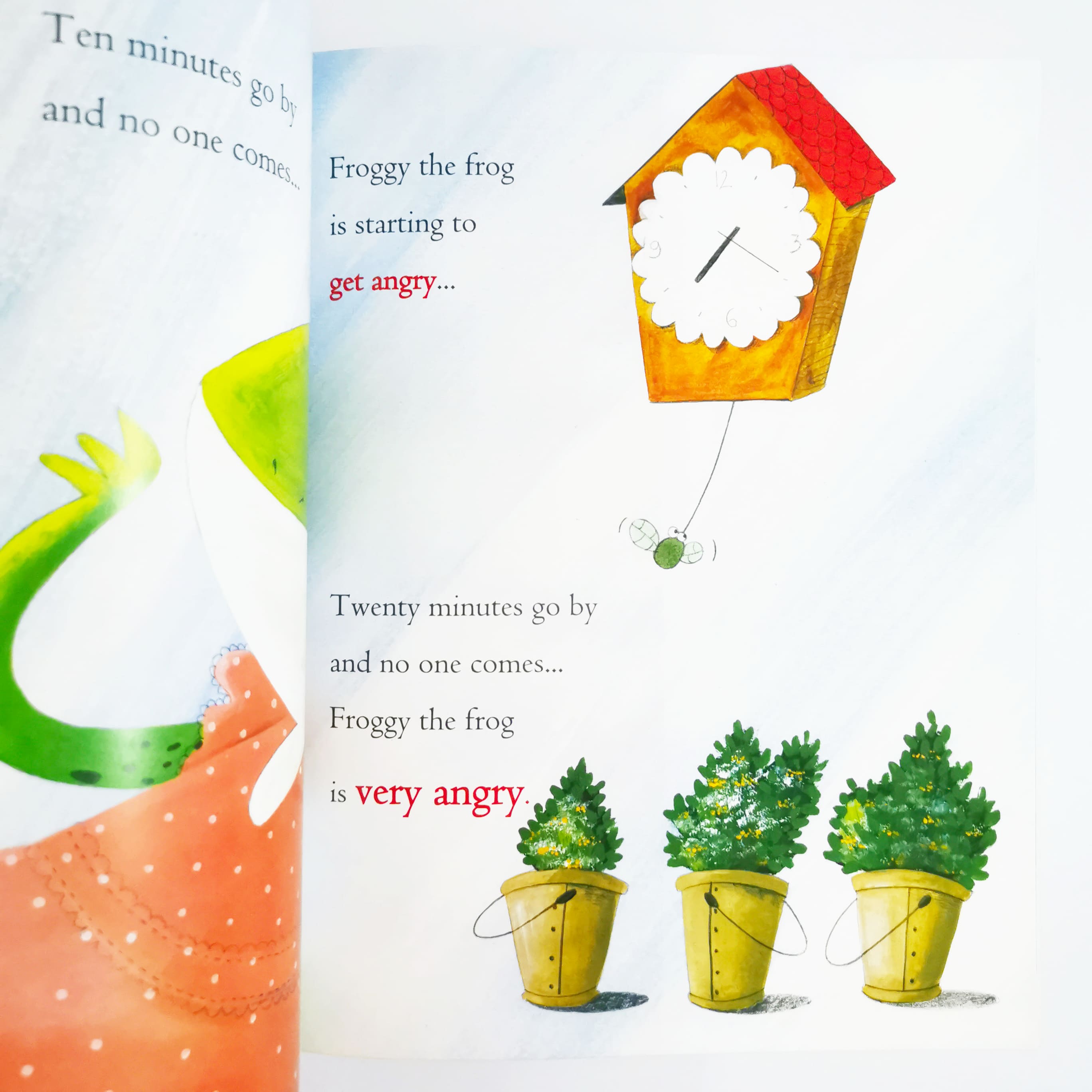 Froggy The Frog Is Always Late