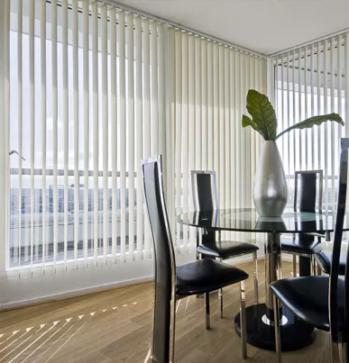ม่านปรับแสง แบบ โปรงแสง Vertical Blinds TLBs DIY ออฟฟิศ สำนักงาน สำเร็จรูป DIY