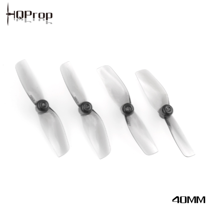HQProp 40MMX2 1MM & 1.5MM Shaft ใบพัดโดรนจิ๋ว Moblite7 1ถุง 4ใบ