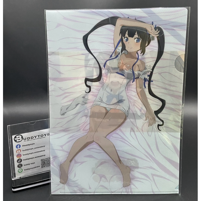 แฟ้ม เฮสเทีย -ดันมาจิ(มันผิดรึไงถ้าใจอยากจะพบรักในดันเจี้ยน)[Danmachi A4 -Clear File- Hestia]