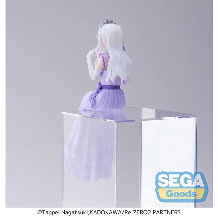 [ Figure แท้ ] Re:Zero Starting Life in Another World - Emilia Dressed Up Party Ver [ SEGA ]