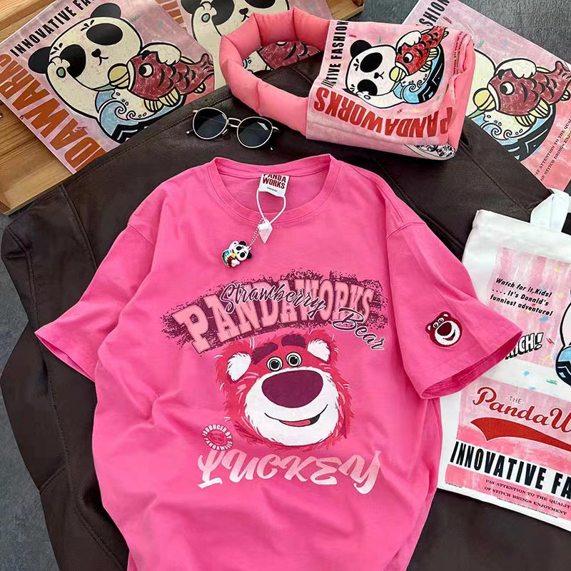 เสิ้อ Over size ลายการ์ตูน สินค้าพร้อมส่ง