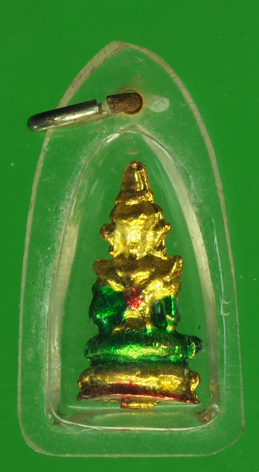 A70 พระแก้วมรกต เลี่ยมพลาสติก ไม่ทราบที่และปีสร้าง 8