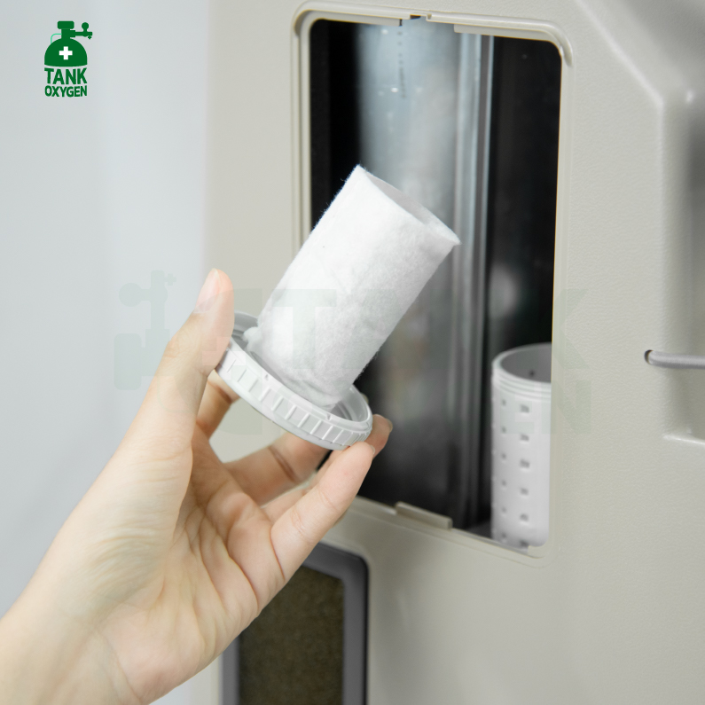 Yuwell รุ่น 7F-10W เครื่องผลิตออกซิเจน ขนาด 10 ลิตร ประกันศูนย์ไทย 3 ปี