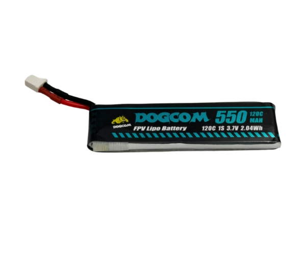 แบตเตอรี่ 1S Dogcom 320-550mah C สูง ไฟแรง สำหรับโดรนจิ๋ว