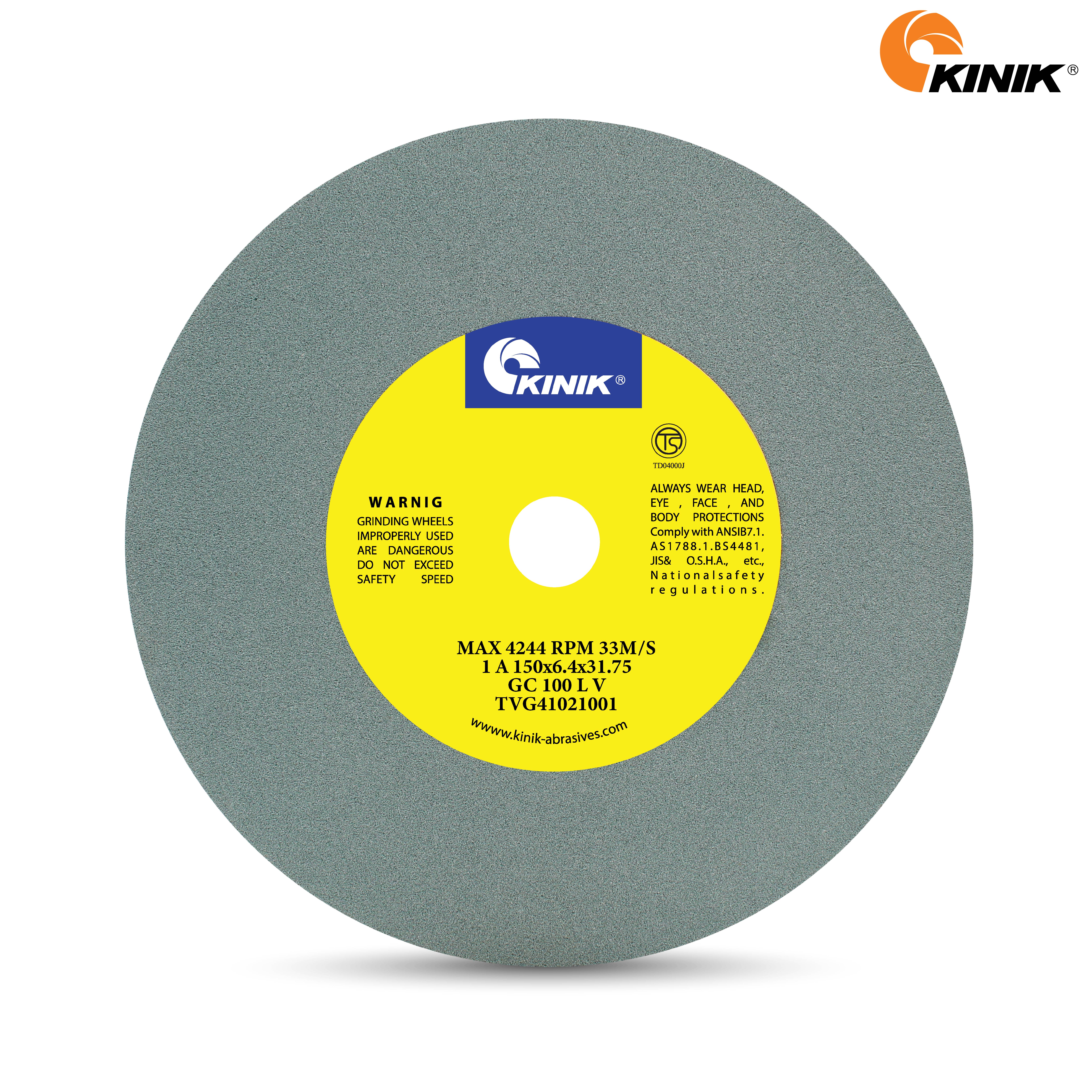 หินเจียร KINIK GC100LV1A 150x6.4x31.75 m.m.