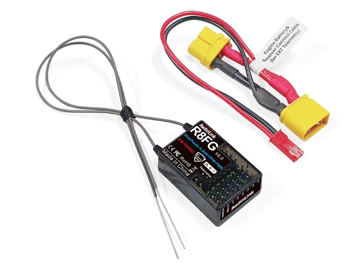 Radiolink รีซีฟ R4F R4FGM R6F R6FG R7FG R8FG รีซีฟ สำหรับ รถ เรือ ใช้กับรีโมท RC4GS RC6GS