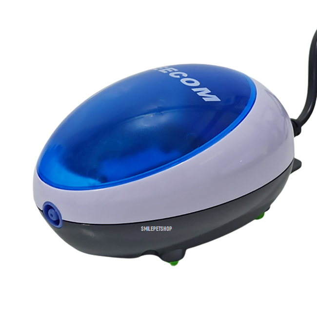 LEECOM AU-312(ปั๊มลม 1 ทาง เสียงเงียบ ดีไซน์สวยงาม สำหรับตู้ปลา และอ่างเลี้ยงปลา)