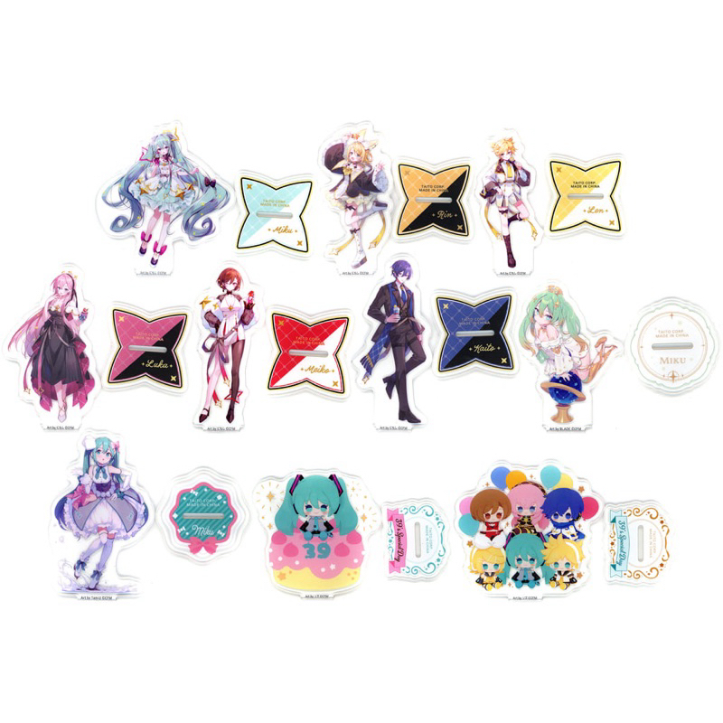 [Taito Lottery Hatsune Miku 39th (Miku) Day Commemorative Lottery 2nd Season D Prize Clear Stand]