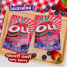 8851123431002 Ole โอเล่ ลูกอมกลิ่น เบอร์รี่