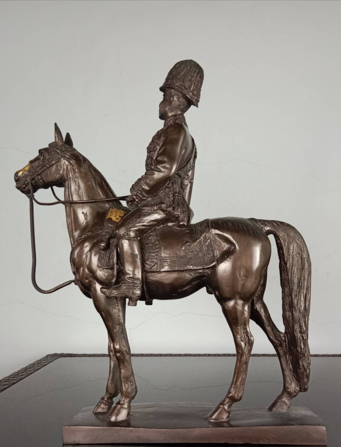 413.พระบรมรูปหล่อในหลวงรัชกาลที่5 พระบาทสมเด็จพระปรมินทรมหาจุฬาลงกรณ์ พระจุลจอมเกล้าเจ้าอยู่หัวทรงม้า(พระบรมรูปทรงม้า)