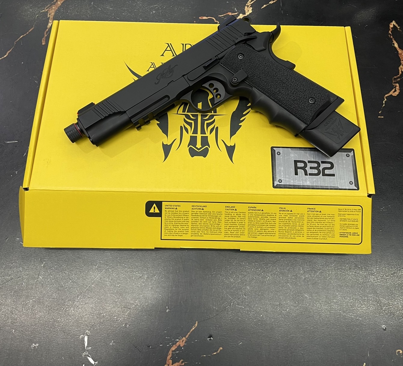 R32 : Kimber Custom สีดำ - ARMY Armament