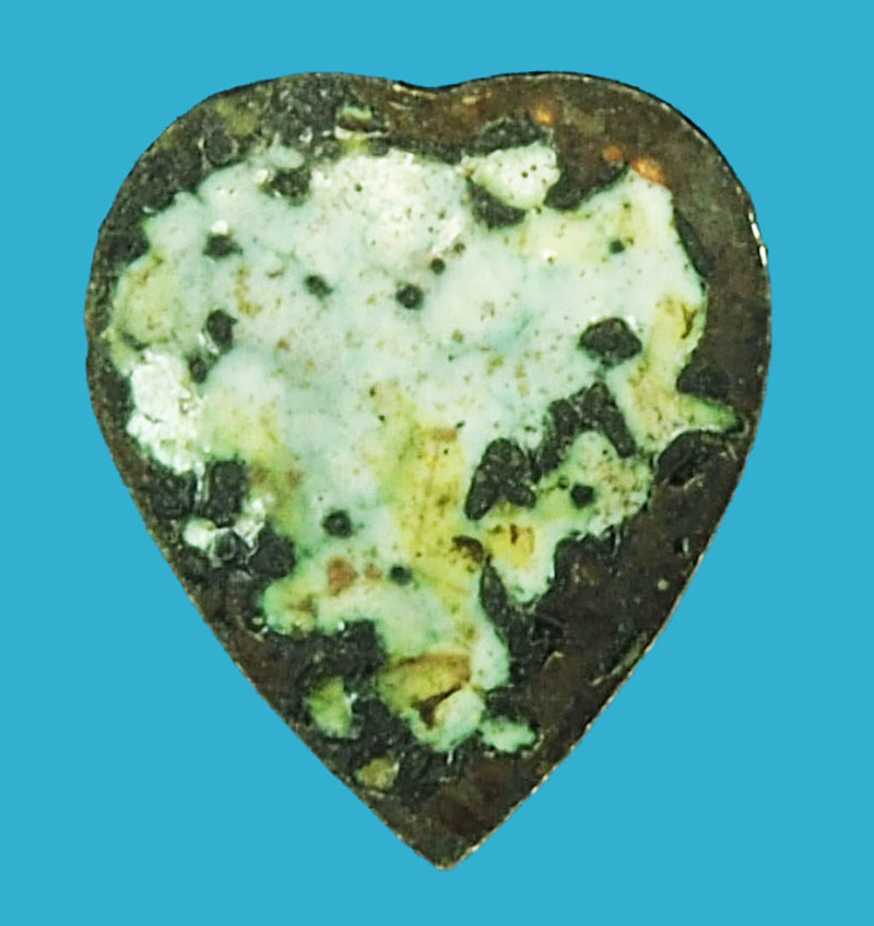 A1155 ล็อกเก็ตรูปหัวใจ ฉากฟ้า หลวงปู่แหวน สุจิณโณ วัดดอยแม่ปั่ง เชียงใหม่ 31