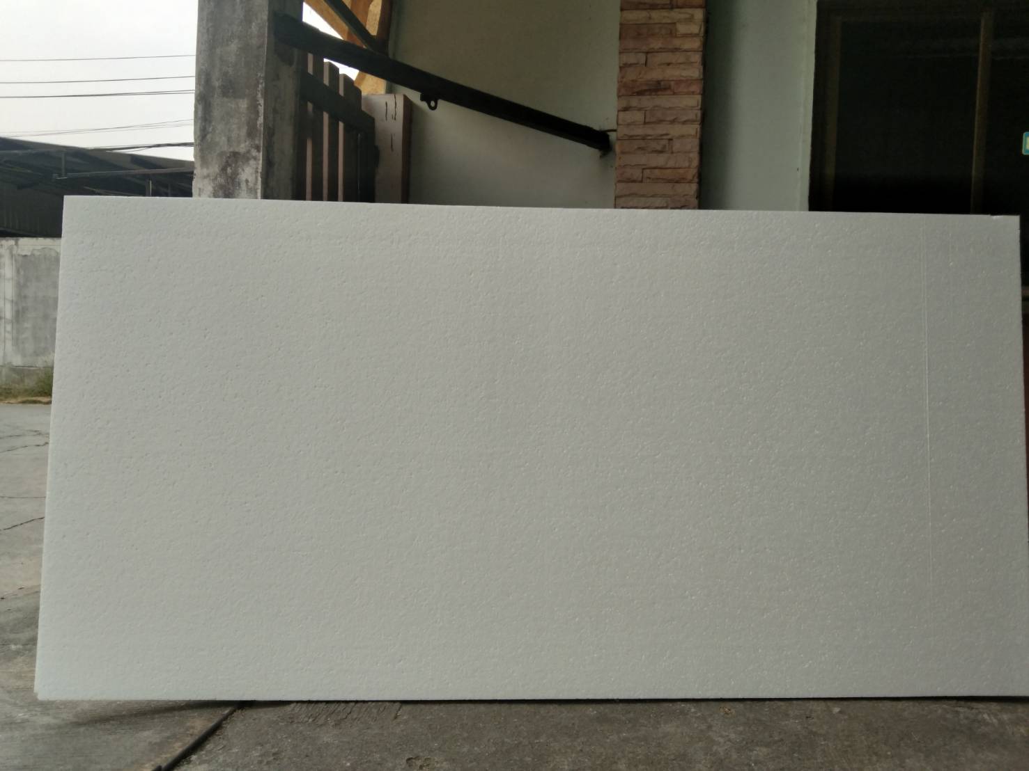 EPS FOAM,โฟมไม่ลามไฟ,โฟมกันร้อนหลังคา ขนาด 120x300 cm หนา 2" บรรจุ 5 แผ่น/แพ็ค