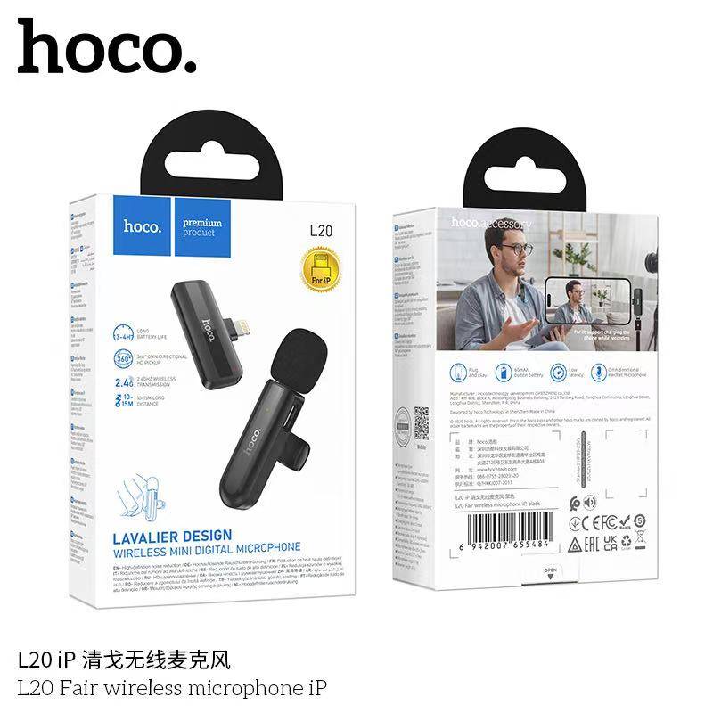 HOCO L20 wireless microphone