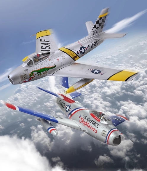 FMS EDF Jet 80mm F-86 Sabre PNP เครื่องบินเจ๊ท ดักแฟน 80mm - SkyBlazer - The Huff