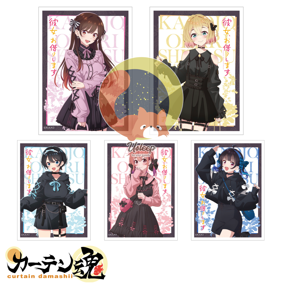 [PRE-ORDER] Sleeve & Deck Case & Rubber Mat Kanojo, Okarishimasu : Chizuru Mizuhara, Mami Nanami, Ruka Sarashina, Sumi Sakurasawa, Mini Yaemori - ซองใส่การ์ด, กล่องใส่การ์ด