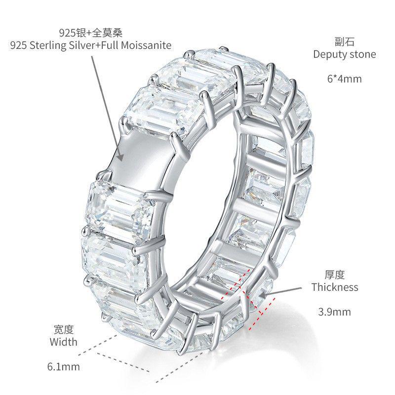 [สั่งผลิต] R3-0199 แหวนเพชรโมซาไนท์ 12 กะรัต