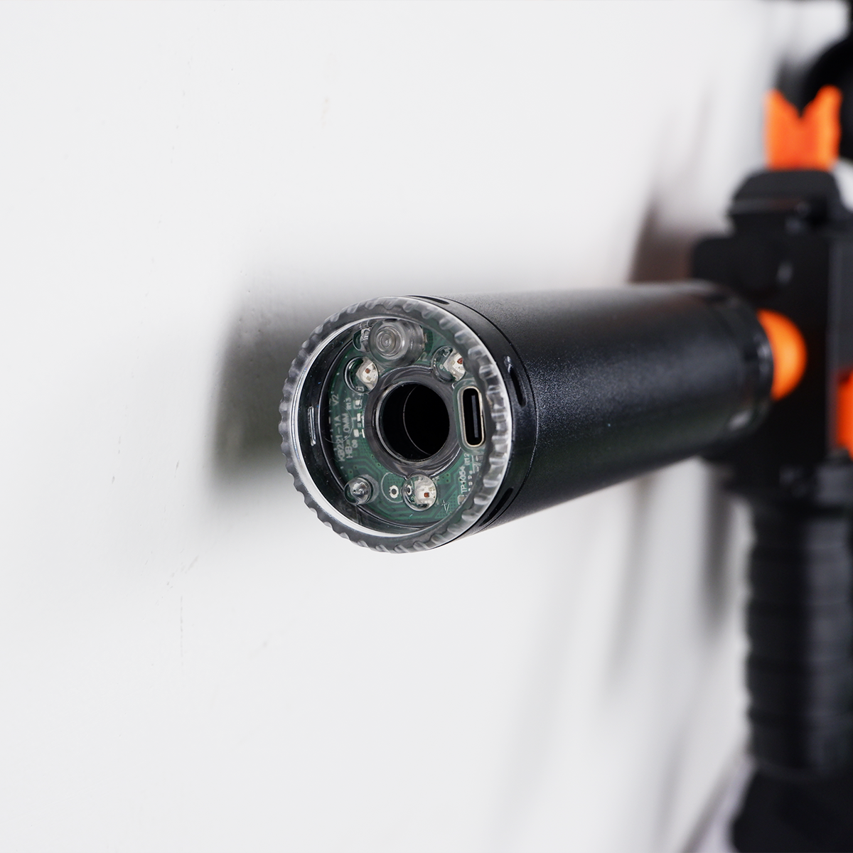 (32)Kriss Vector สีดำ ของเล่น ยิงรัวได้ ชักยิงได้ ปลายกระบอกมีไฟ