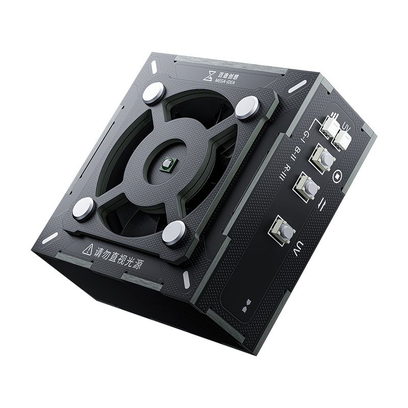 พัดลม+ไฟฉาย uv MEGA-IDEA