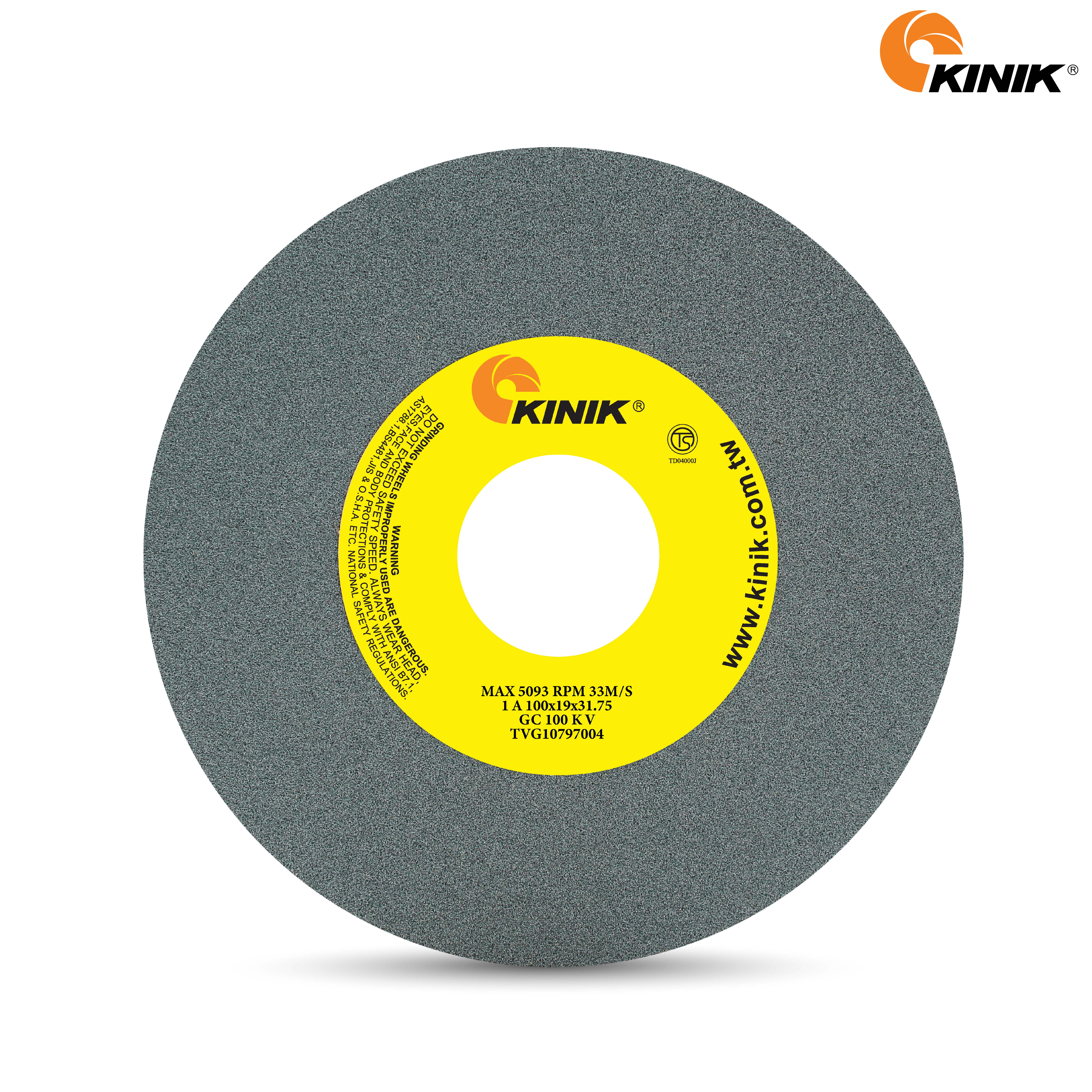 หินเจียร KINIK GC100KV1A 100x19x31.75 m.m.