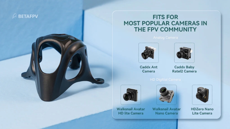 BETAFPV Micro Canopy Lite ใส่กล้องได้หลายรุ่น มีหลายสีให้เลือก