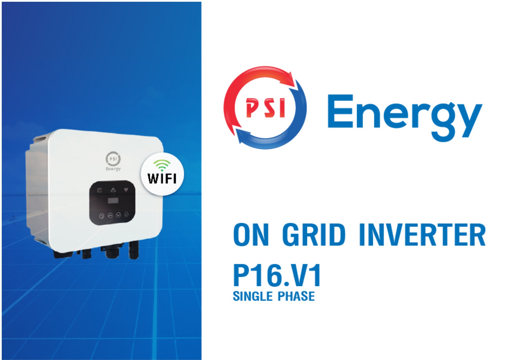 ชุดโซล่าเซลล์ PSI Free 2 Air ราคา 43,900.00 บาท พร้อมติดตั้ง