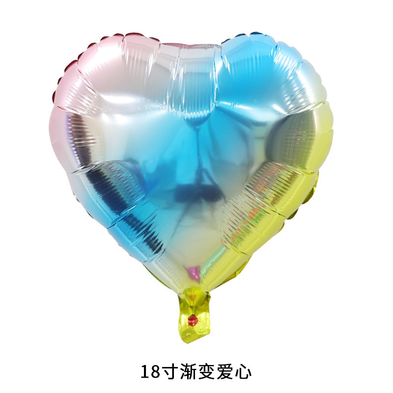 ลูกโป่งหัวใจ 18 นิ้ว ตกแต่งฉากวันเกิด (1ชิ้น)