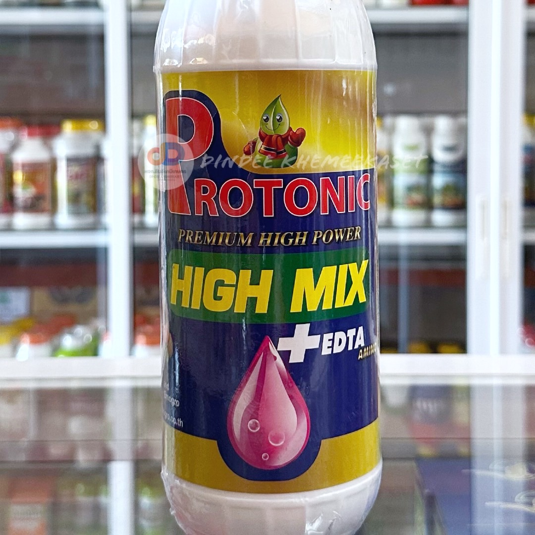 (กดสั่งซื้อครั้งละ 1 ลัง! ยกลัง*16 ) โปรโตนิก ไฮมิกซ์ (Protonic high mix) ขนาด 1 ลิตร#เพิ่มการแตกดอก ติดผล