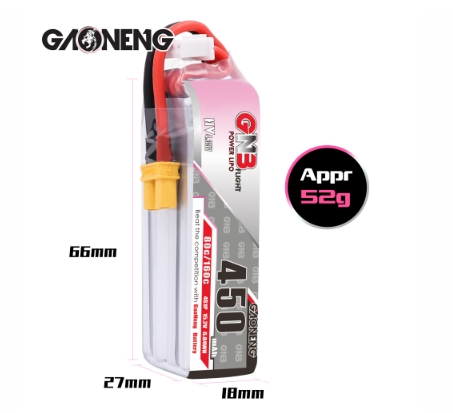 แบต GNB 4เซล 300-1200mah HV XT30 XT60 XT90 แบตสำหรับ RC รถ เรือ เครื่องบิน โดรน หุ่นยนต์ มีให้เลือกหลายขนาดความจุ