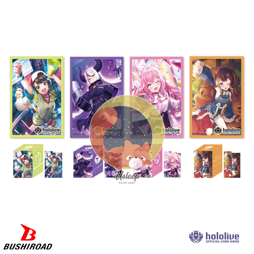 [PRE-ORDER] hololive OFFICIAL CARD GAME Official Sleeve & Deck Holder: Oozora Subaru, La+ Darknesss, Hakui Koyori, Anya Melfissa