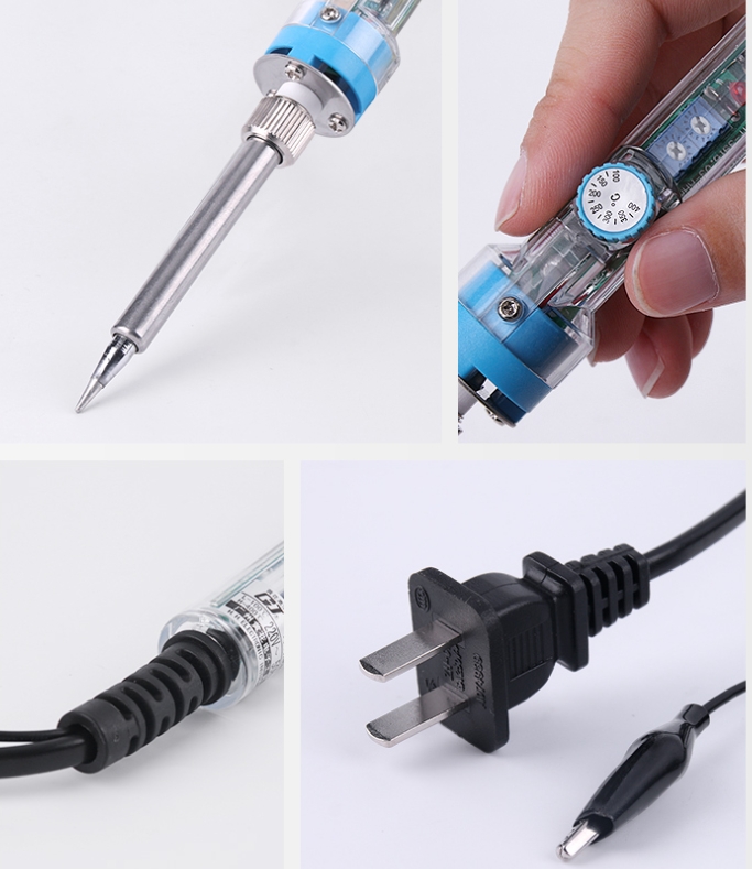 Steam No.905E Thermostat Soldering Iron 60W ชุดหัวแร้งบัดกรี