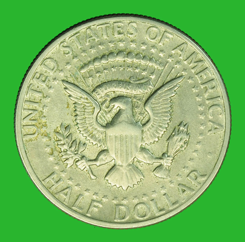 A1017 เหรียญกษาปณ์ประเทศสหรัฐปี 1972 ฮาฟดอลล่าห์