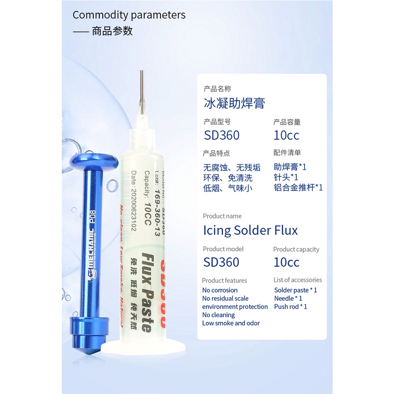 ฟลั๊ก Mechanic SD360 เหมาะกับงานวางCPU