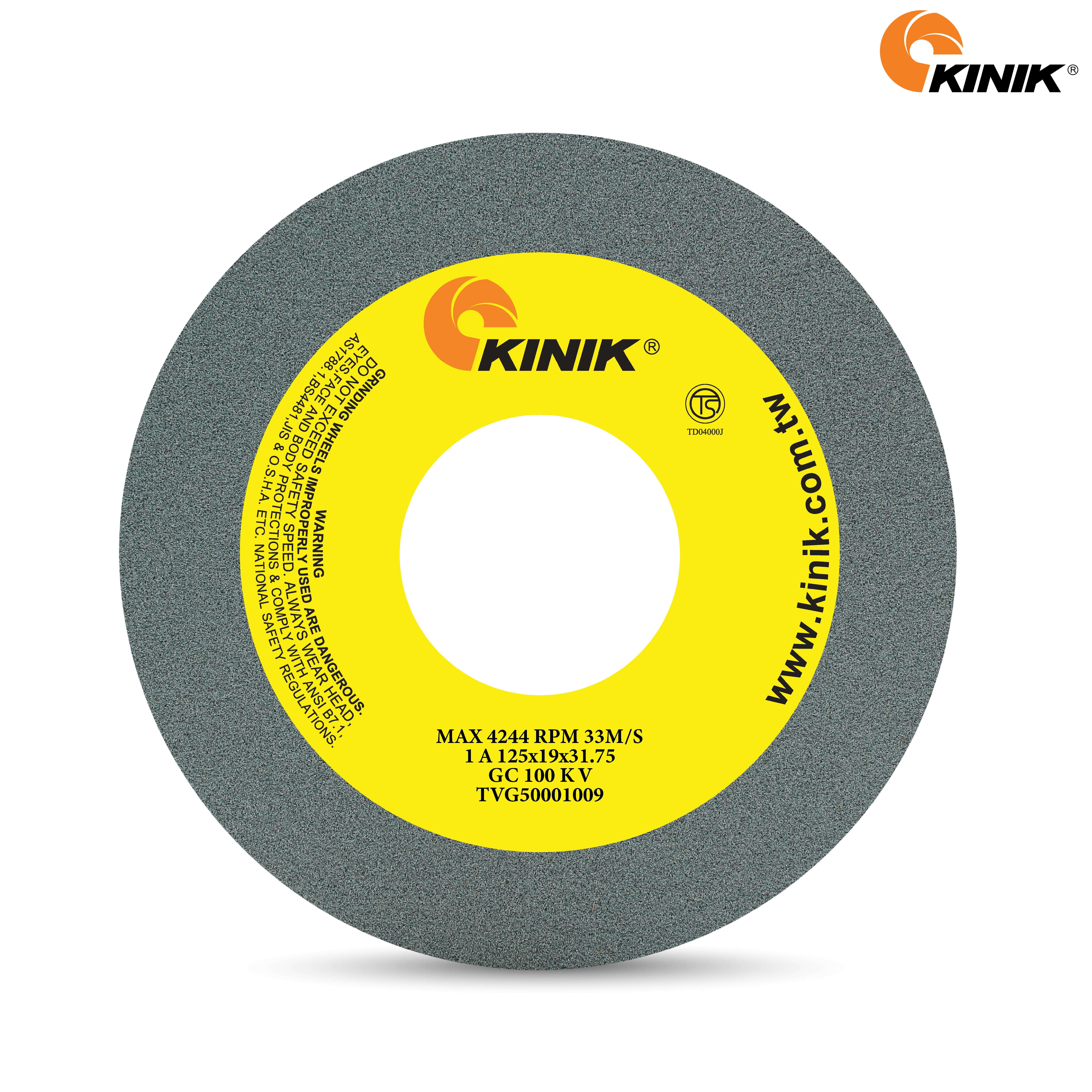 หินเจียร KINIK GC100KV1A 125x19x31.75 mm.