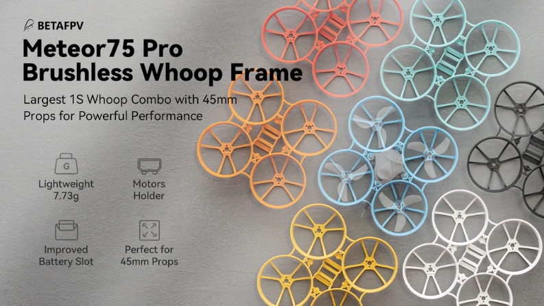 BETAFPV Meteor75 Pro Brushless Whoop Frame มีหลายสี