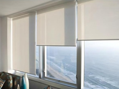 ม่านม้วนกรองแสง แบบ โปรงแสง DIM OUT Rolling Blinds TLBs DIํY สำเร็จรูป