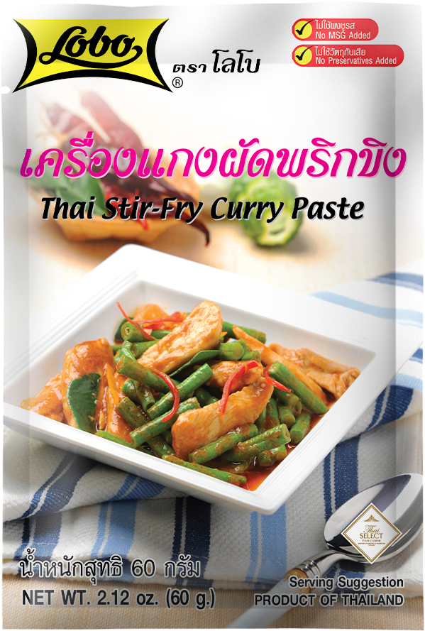 Thai Stir-Fry Curry Paste 60 gram.