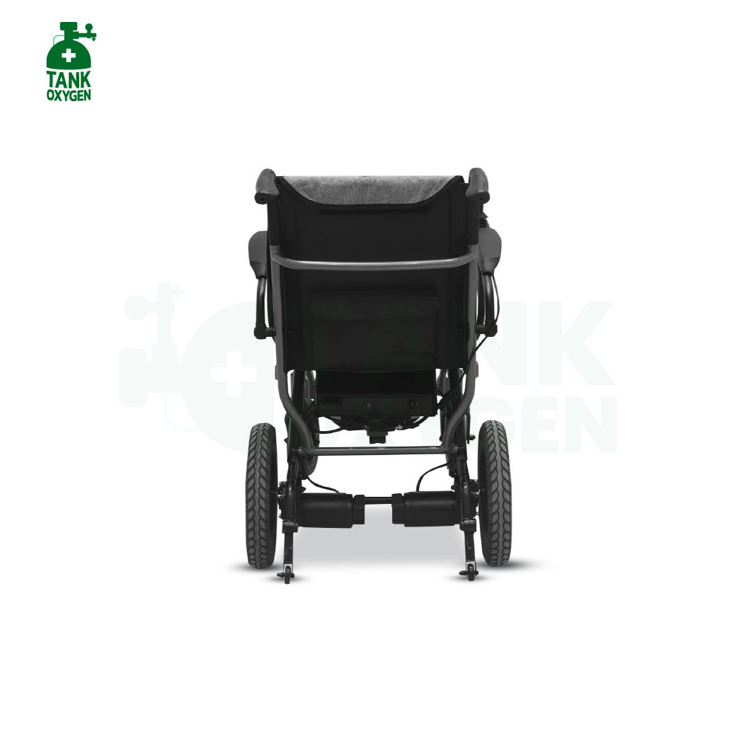 รถเข็นไฟฟ้า วีลแชร์ไฟฟ้า ยี่ห้อ Yuwell รุ่น D210BL การรับประกันโครงสร้าง 3 ปี คอนโทรล แบตเตอรี่และมอเตอร์ 1 ปี