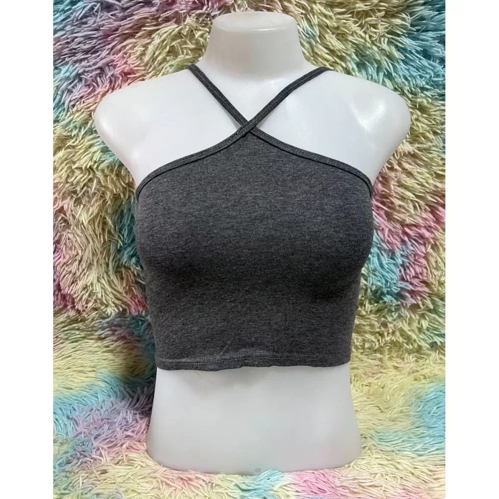 เสื้อสายเดี่ยว เสื้อกล้าม วินเทจ ผ้า Cotton สื้อยืดสำหรับผู้หญิง