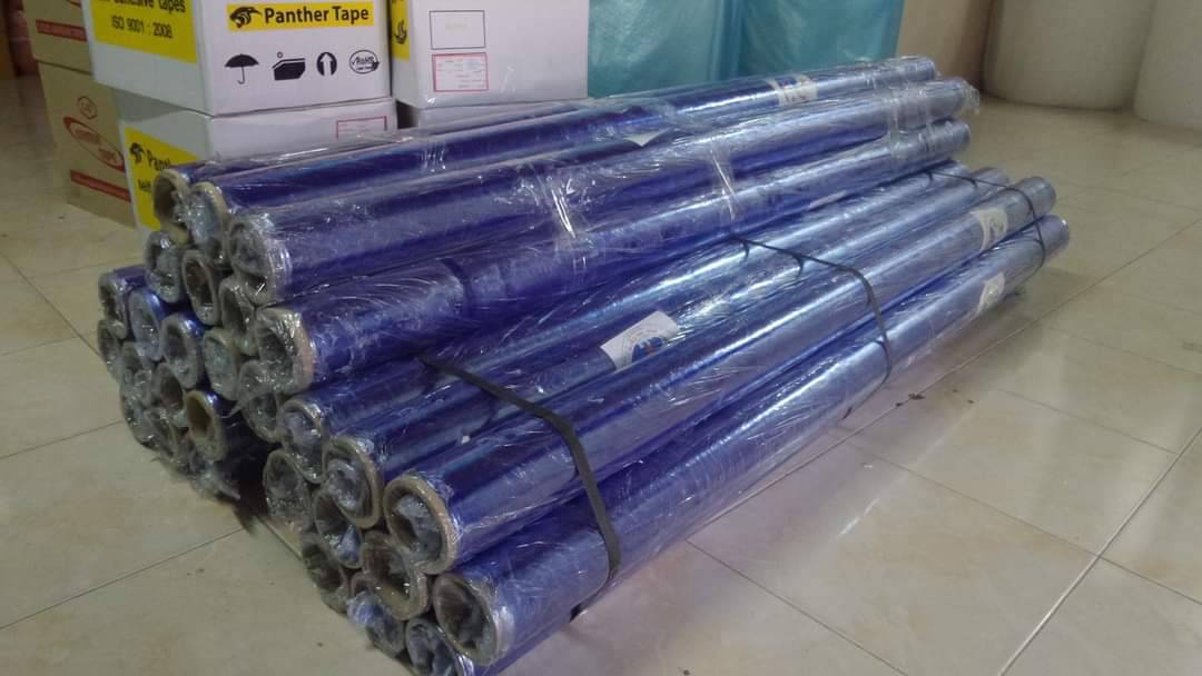 พลาสติกใสกันฝุ่น ขนาด 54" x 60 หลา หนา 0.03 มม