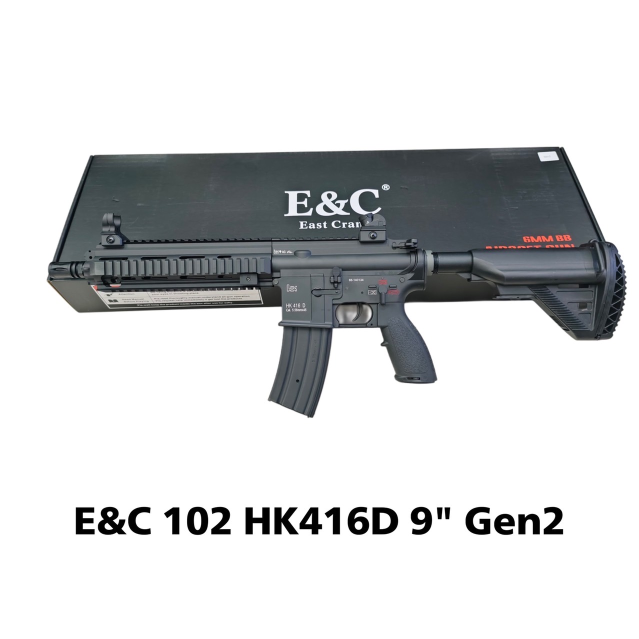 HK416D 9" Gen2 BK E&C 102