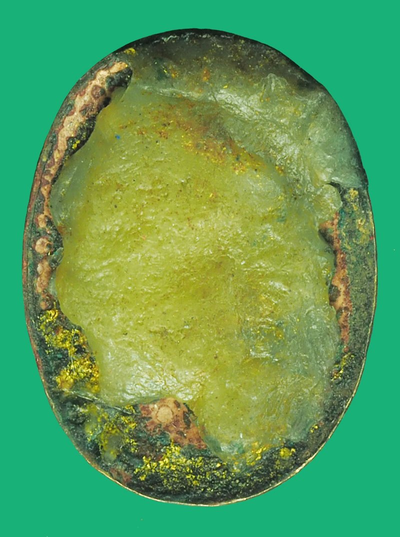 A5213 ล็อกเก็ตฉากสีฟ้า ไม่ทราบอาจารย์ และปีสร้าง 4