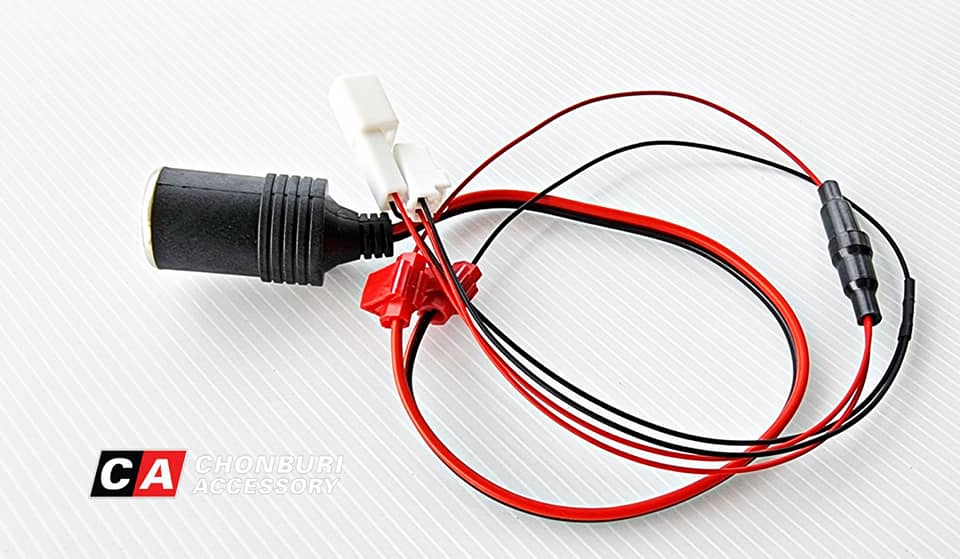 ชุดสายพ่วงไฟช่องชาร์จ12V โตโยต้า ฟอร์จูนเนอร์