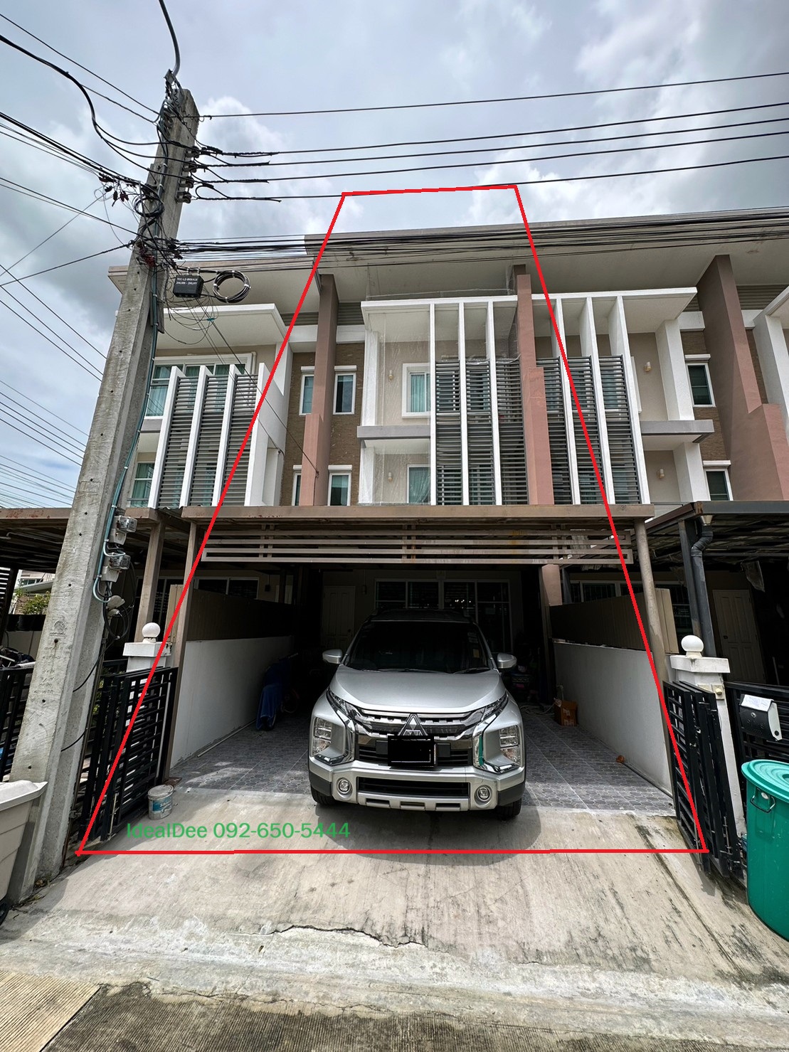 [M-5460] ขายทาวน์เฮ้าส์ 3 ชั้น โครงการ ทาวน์ อเวนิว ซิกซ์ตี้ วิภาวดี 60