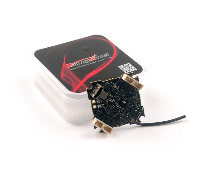 [AOI 25X25] HappyModel CrazyBee F4 Pro V3 2-3S AIO for Larva, Sailfly, Mobula - Frsky receiver