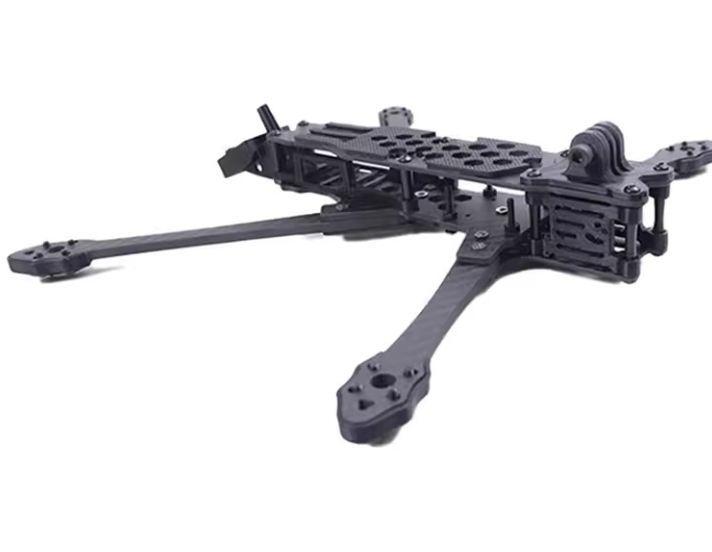 AK DC 7Inch Carbon Fiber FPV Long Range Frame KiT Analog , Digital
