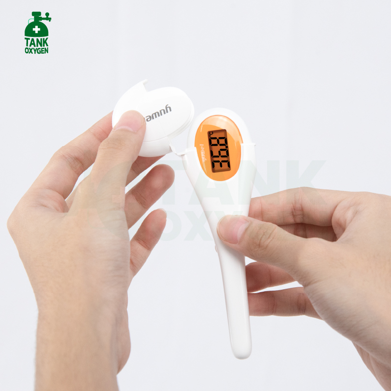 ปรอทวัดอุณหภูมิร่างกาย แบบดิจิตอล Yuwell รุ่น YT310 (ปลายแข็ง)