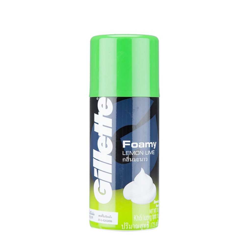 047400245105 Gillette-โฟม กลิ่นมะนาว175กรัม