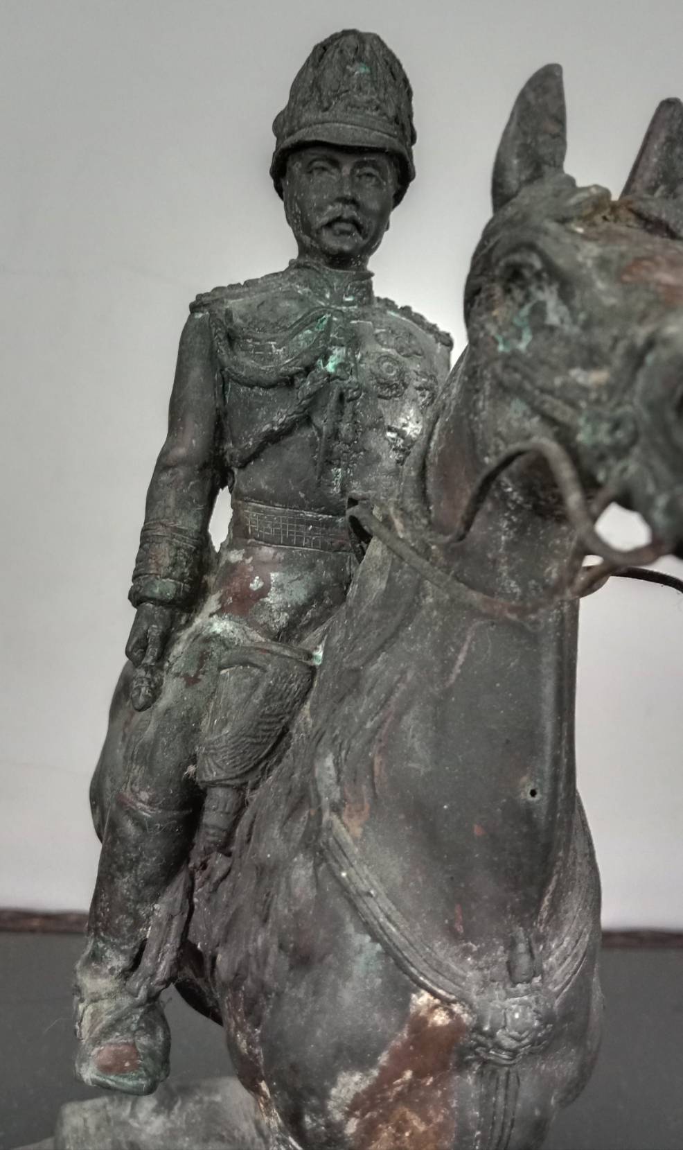 592.พระบรมรูปหล่อในหลวงรัชกาลที่ 5 พระบาทสมเด็จพระปรมินทรมหาจุฬาลงกรณ์ พระจุลจอมเกล้าเจ้าอยู่หัวทรงม้า(พระบรมรูปทรงม้า)